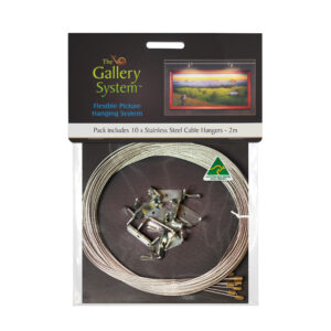 The Gallery System Stainless Steel Cable Hangers