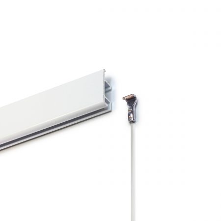 Clearline Push Button Hooks (black)