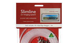 Slimline ClearTape Hangers